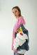 Women's bomber jacket with hand embroidery, S