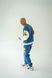 Сolor-blocking Oversized tracksuit Blue, S