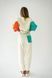 Сolor-blocking Oversized tracksuit White, XS