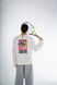Holy Papa Unisex Long Sleeve, Milk White, XS