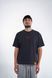 OUT, Grey Oversized Unisex T-Shirt, XS