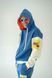 Oversized Hoodie Blue, S