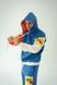 Oversized Hoodie Blue, S