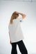Holy Tennis Basic, Milk White Oversized T-Shirt, XS