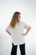 Holy Tennis Basic, Milk White Oversized T-Shirt, XS